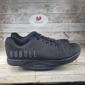 NOBULL Outwork Trainers Men's Size 9.5 Black Comfort Lace Up Walking Running